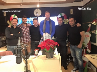 Ο Σπύρος Σιώλος και ο Σταύρος Ιωαννίδης στον Hellas FM