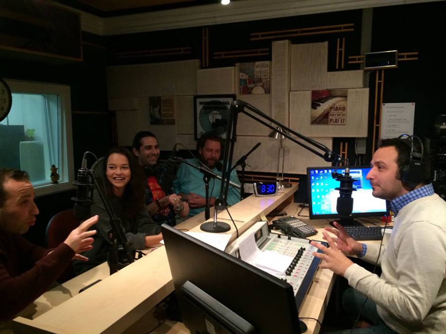 Οι συντελεστές της Παράστασης του ΚΕΠ Ο Καταδικός Μου στον Hellas FM