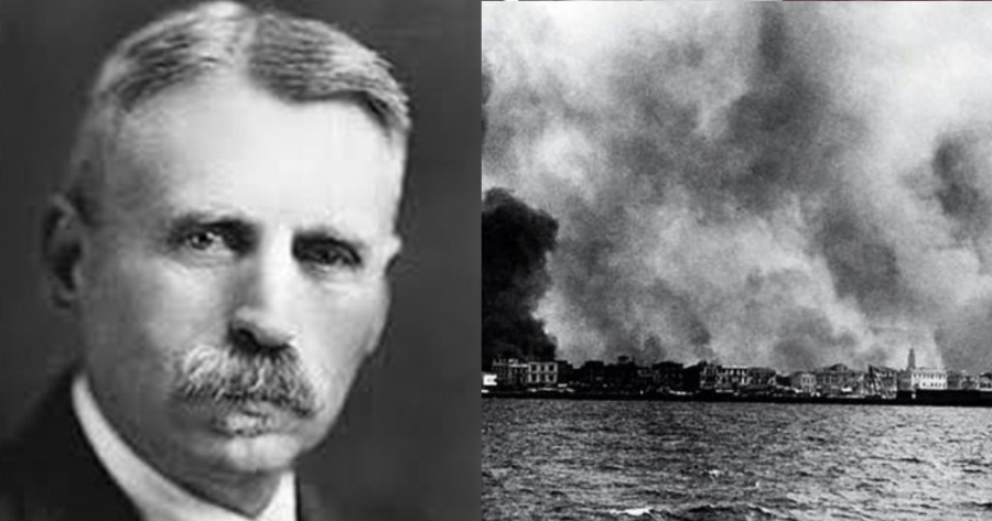 Ο Αμερικανός Τζορτζ Χόρτον «απαντά» στον Ερντογάν: Ποιοι έκαψαν τη Σμύρνη το 192