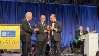 Ted Leonsis was honored by The Hellenic Initiative.