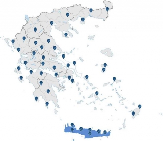 Κρητικοί φοιτητές γέμισαν kaloudia τον χάρτη της Ελλάδας