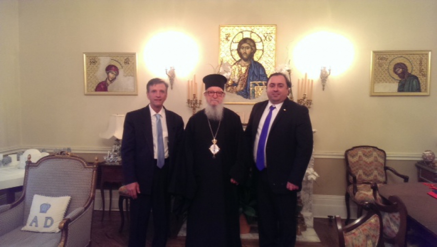 Αρχιεπίσκοπος Δημήτριος: Πλήρης στήριξη και ευλογία για τους αγώνες της Παμμακεδονικής ΗΠΑ