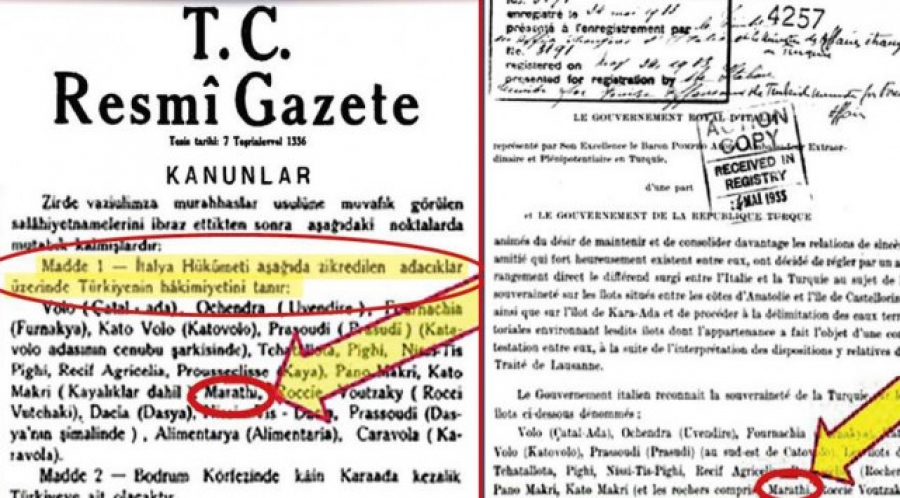 Δεν καταλαβαίνουν τίποτα! Μπαράζ τουρκικών παραβιάσεων στο Αιγαίο - Τουρκική εφημερίδα: Το Μαράθι είναι δικό μας!