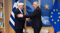 Γιούνκερ σε Παυλόπουλο: Σχέσεις εμπιστοσύνης και φιλίας με την Ελλαδα