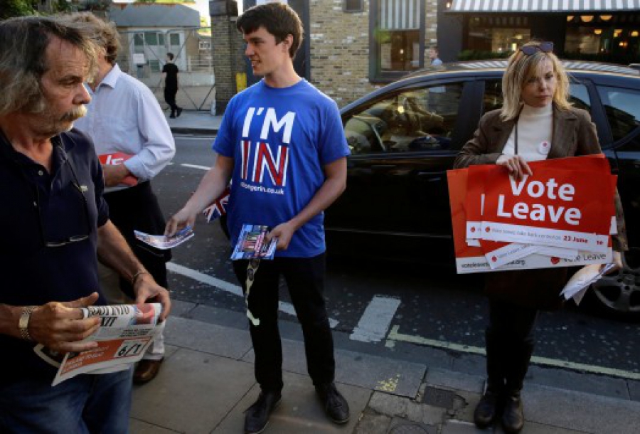 Βρετανία – Δημοψήφισμα: Μια μονάδα η διαφορά Brexit – Bremain! Οι αναποφάσιστοι το &quot;κλειδί&quot;