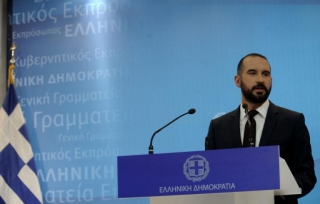 Η ενημέρωση των πολιτικών συντακτών από τον Δημήτρη Τζανακόπουλο