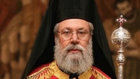 Κύπρος: Τις τοιχογραφίες που επαναπατρίστηκαν παρέλαβε ο αρχιεπίσκοπος Χρυσόστομος